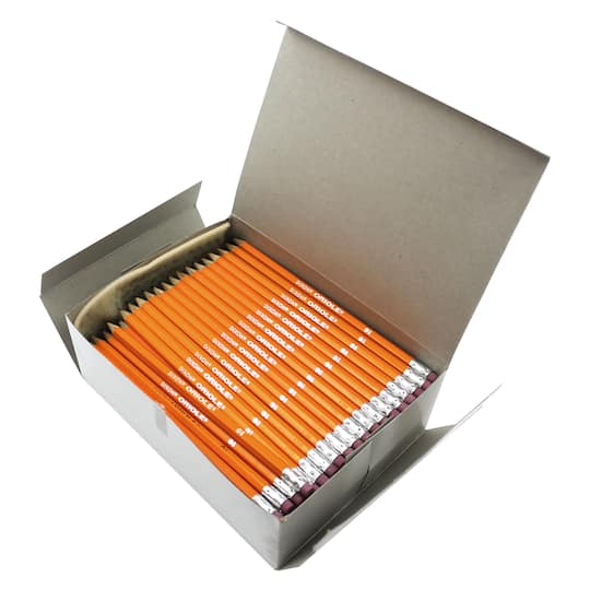 6 Packs: 144 ct. (864 total) Dixon® Oriole® Pre-Sharpened Pencils By Dixon Ticonderoga Company in Yellow Orange | Michaels®